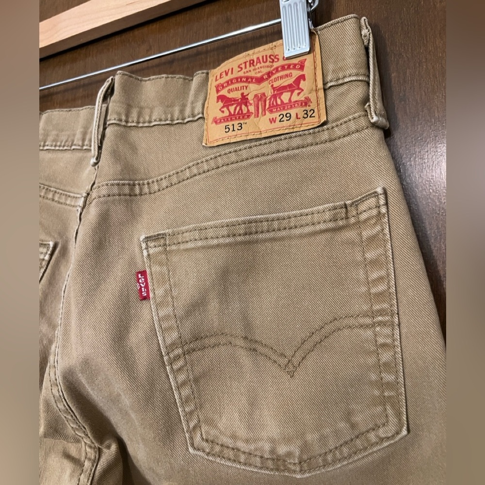 Levi's Men's Brown Straight Jeans